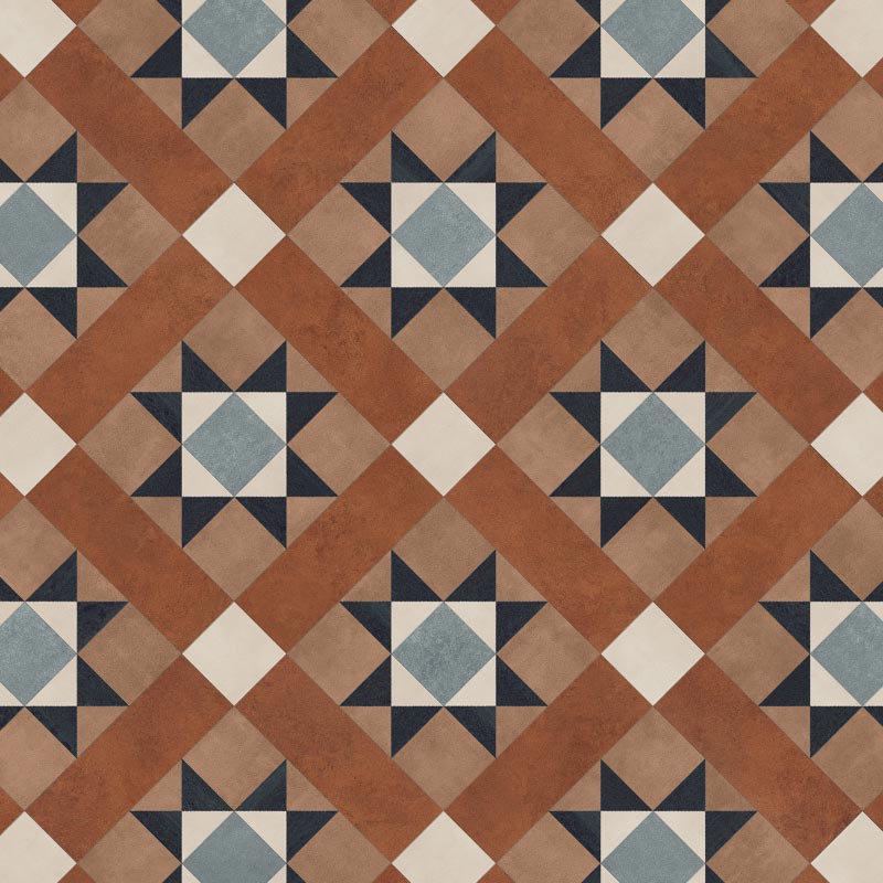 antique motif.。.:♡* Classic Goldstone | DC487 | Victorian-inspired floor tiles